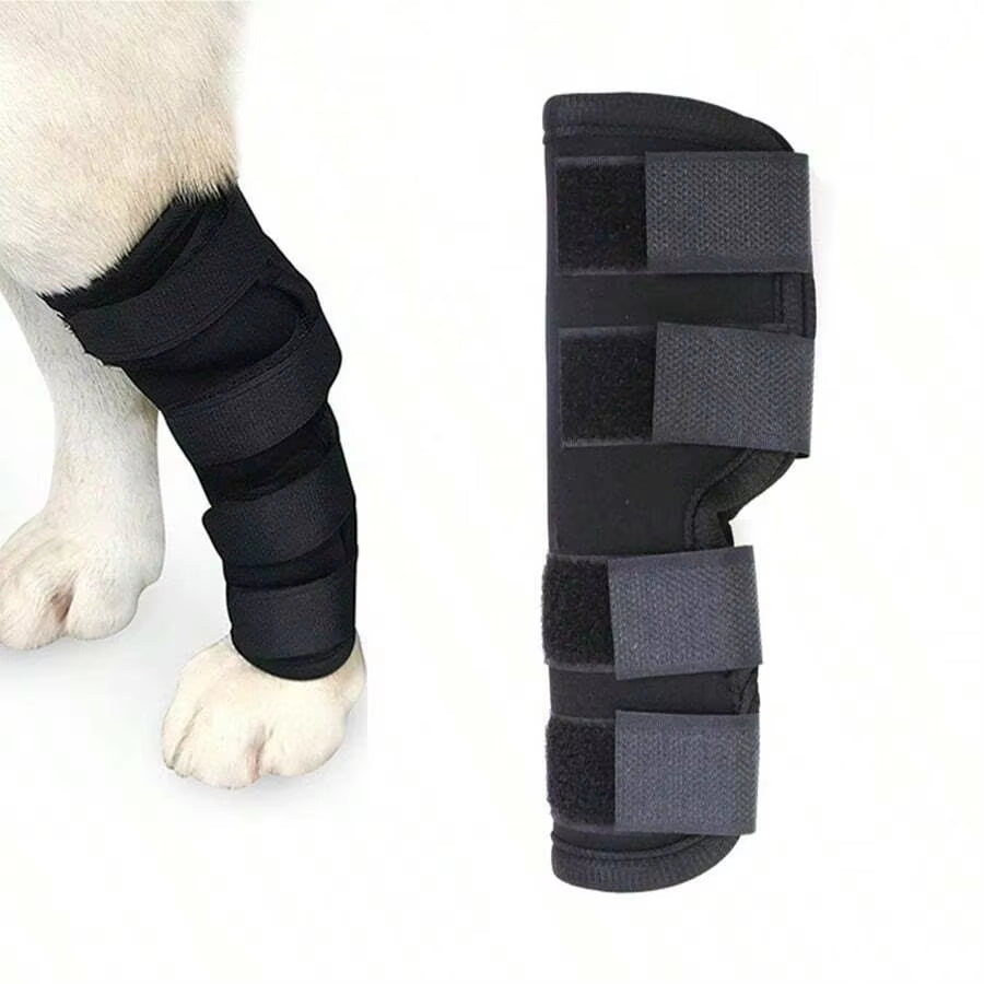 1Pc Prevent Chew Licking Hock Joint Arm Support Hold Bandages Sleeve Dog Leg Brace for Pet Knee Sprains Recovery Protection