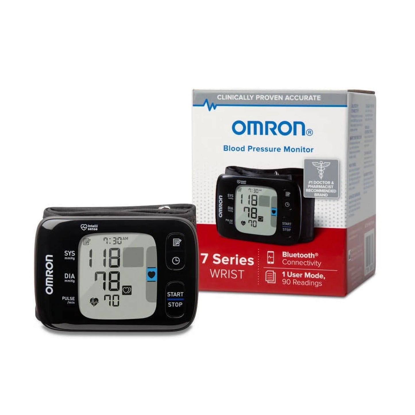 7 Series Wireless Wrist Blood Pressure Monitor