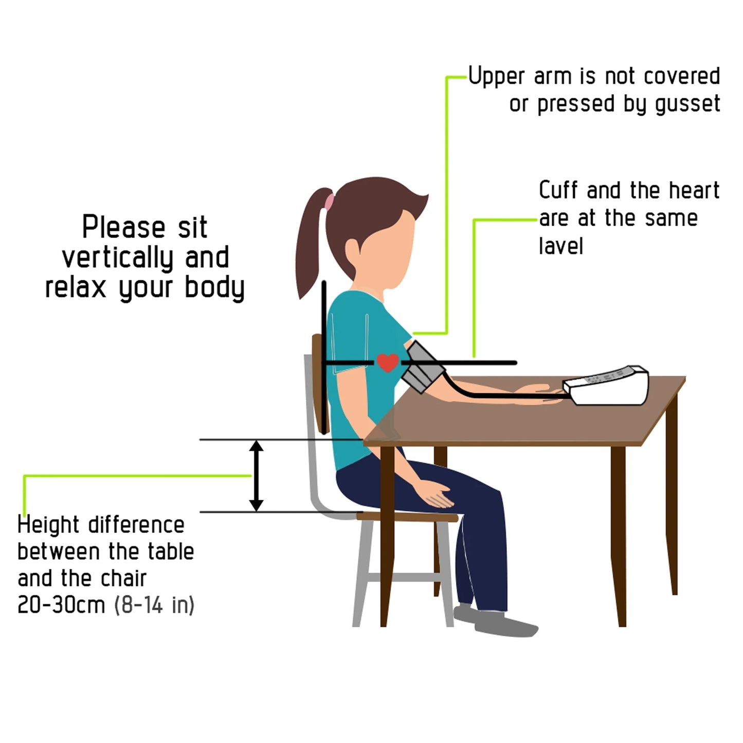 Wrist Blood Pressure Monitor, Adjustable Blood Pressure Cuff for Wrist & Carrying Case
