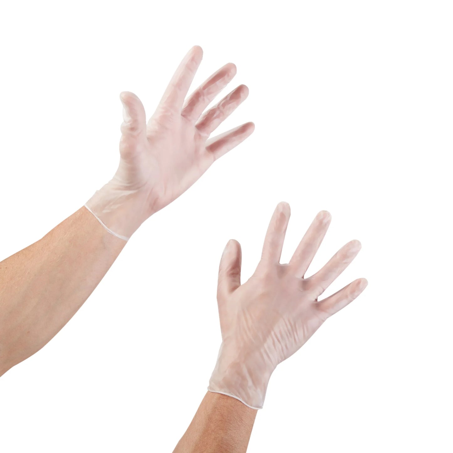 Vinyl Exam Gloves, Powder-Free, Disposable Medical Glove, XS, 150 Count, 10 Boxes, 1500 Total