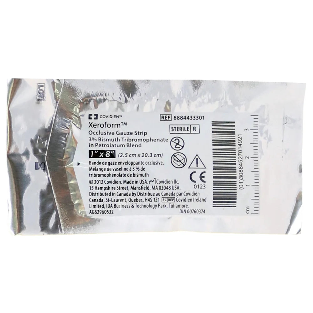 Occlusive Petrolatum Gauze 1" X 8" Strip