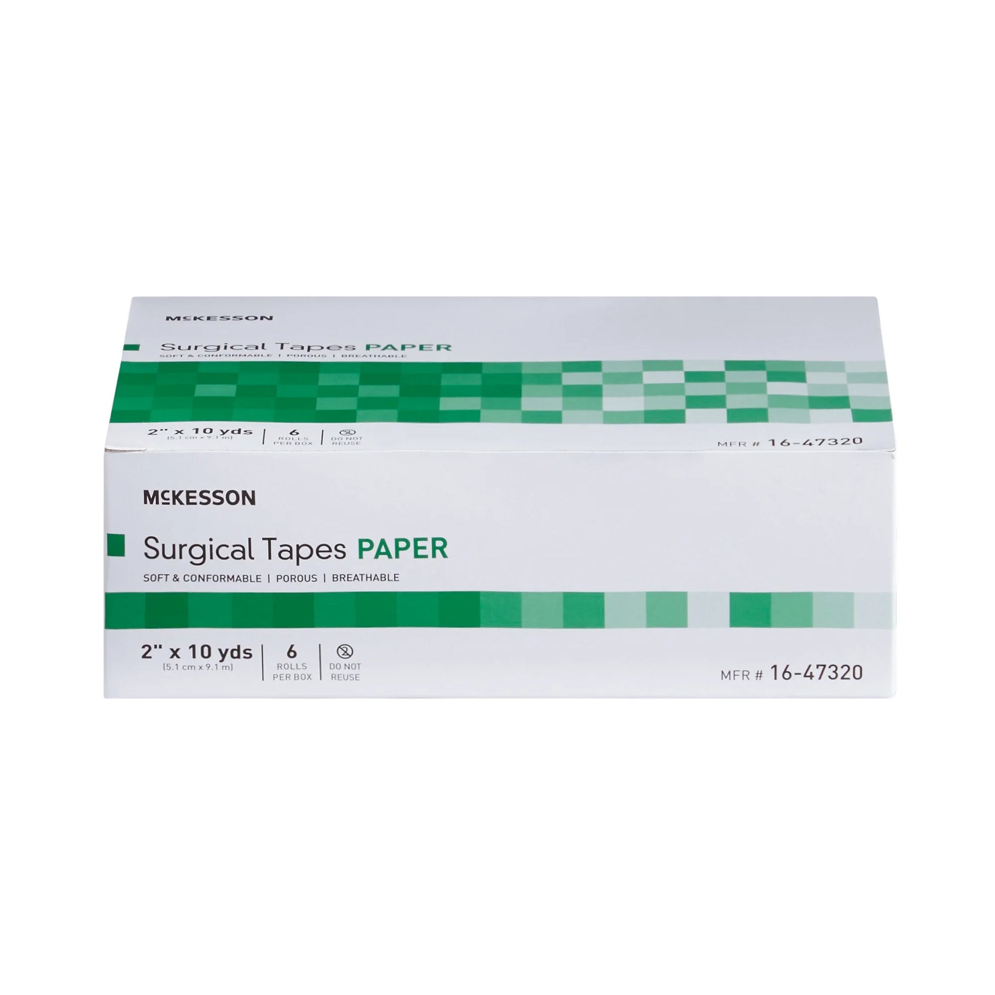 Surgical Tape, Non-Sterile Paper Medical Tape, 2 in X 10 Yd, 6 Ct