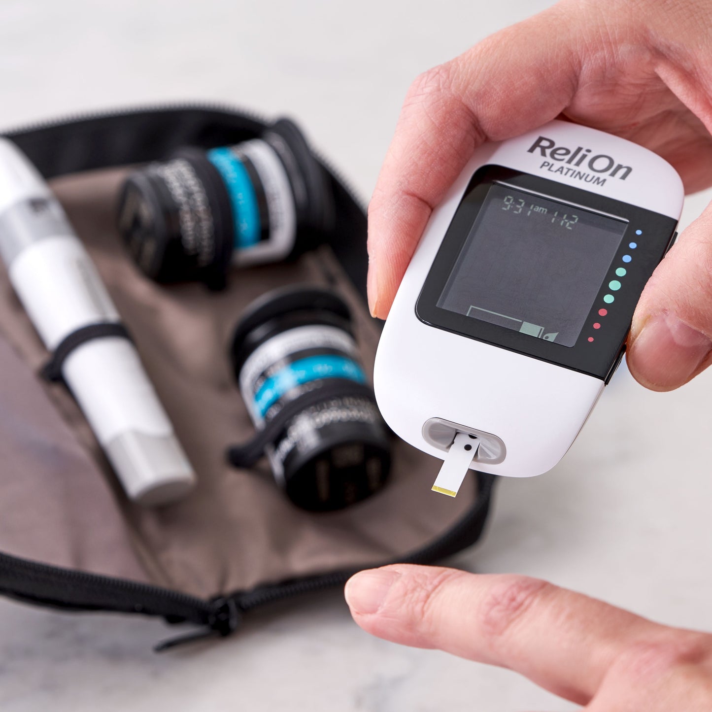 Platinum Blood Glucose Monitoring System