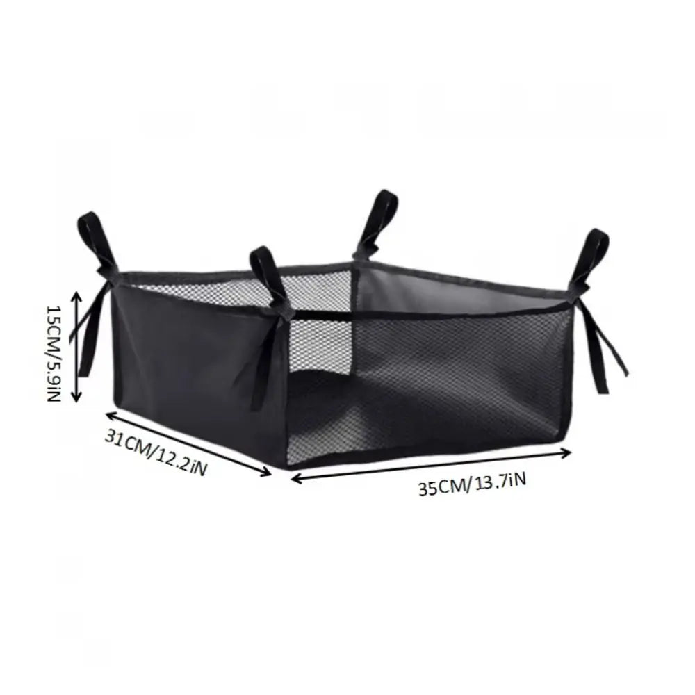 Hanging Under Wheelchair Storage Bag Folding Portable Stroller Storage Basket Base Storage Mesh Under Table Storage Net Picnic