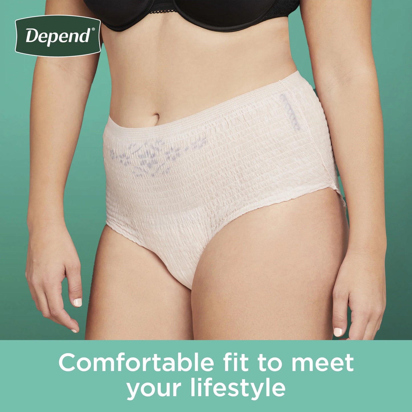 Fresh Protection Incontinence Underwear for Women, Adult Diapers, XXL, 44 Count