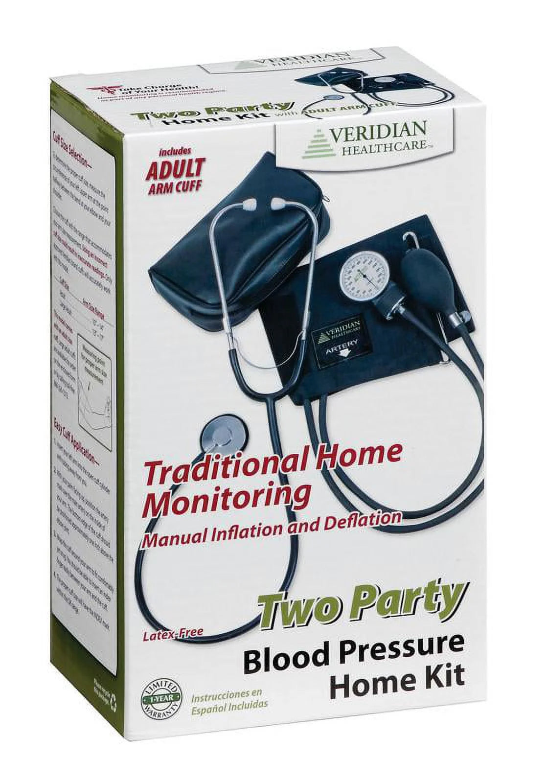 Health, Manual Blood Pressure Monitor with Stethoscope