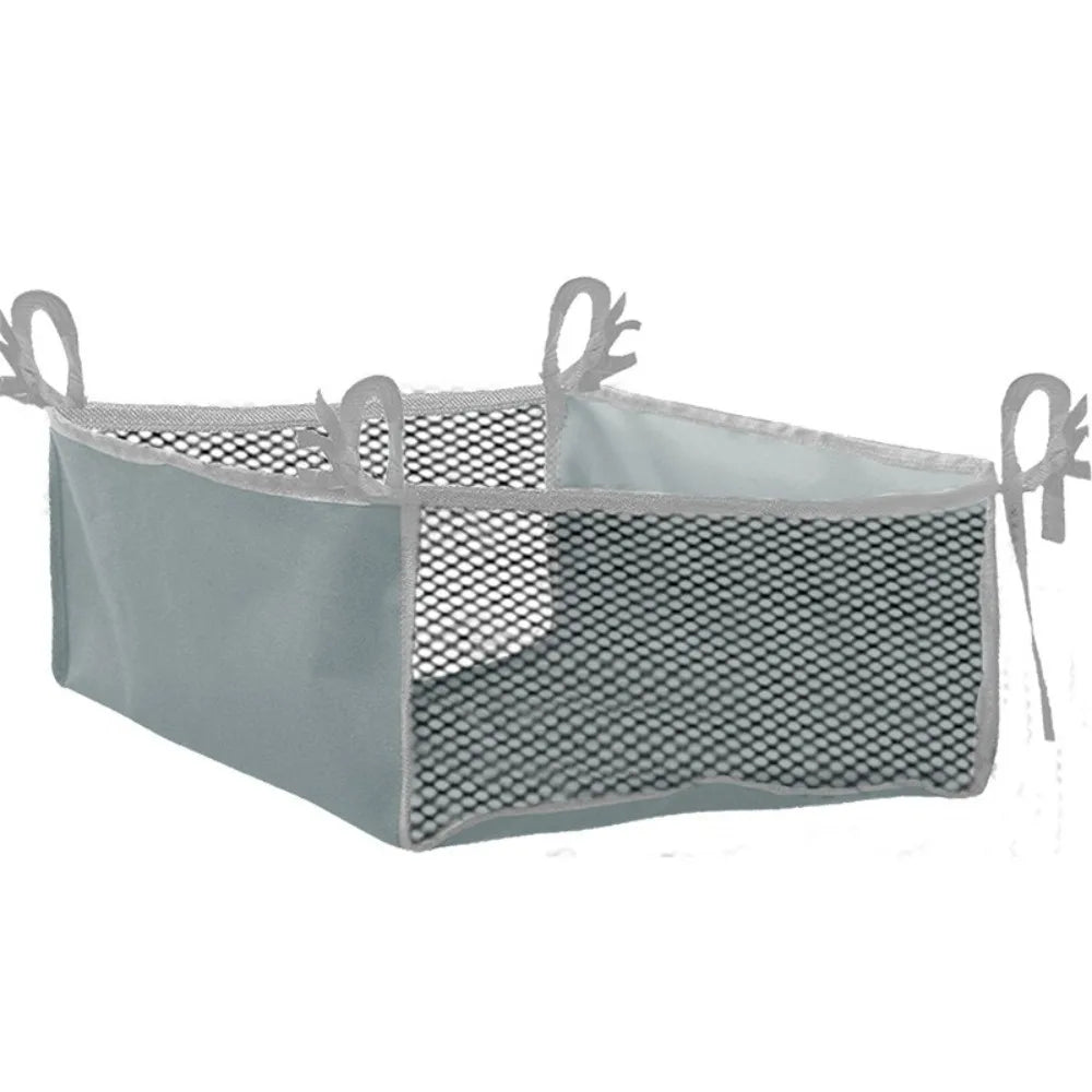 Hanging Under Wheelchair Storage Bag Folding Portable Stroller Storage Basket Base Storage Mesh Under Table Storage Net Picnic