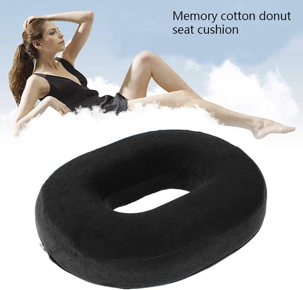 Donut Pillow for Tailbone Pain Bed Sore,Hemorrhoid Pillow Seat Cushion for Home Long Sitting Butt Pressure Relief Postpartum Post Surgery, Memory Foam Coccyx Cushions Doughnut Pillow