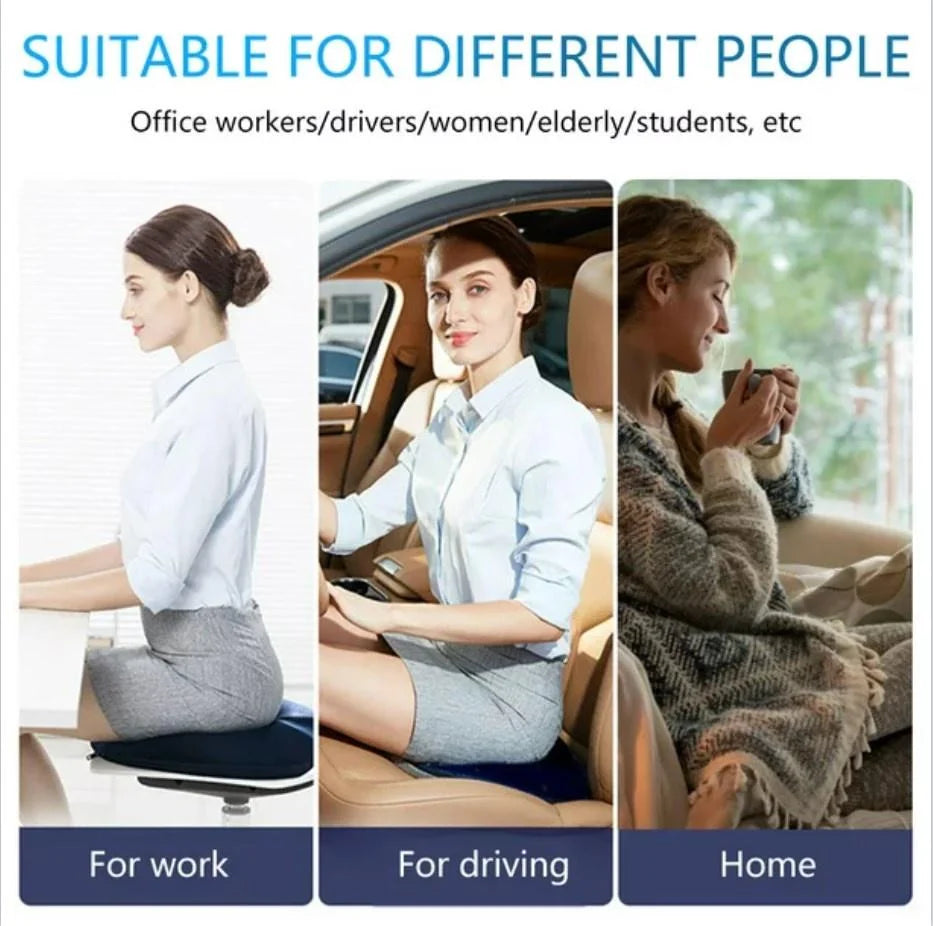Donut Pillow for Tailbone Pain Bed Sore,Hemorrhoid Pillow Seat Cushion for Home Long Sitting Butt Pressure Relief Postpartum Post Surgery, Memory Foam Coccyx Cushions Doughnut Pillow