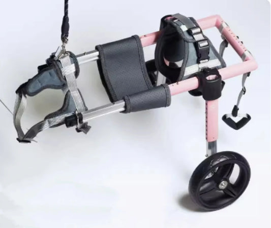 Dog Wheelchair Hind Limb Paralysis Rehabilitation Wheelchair Walk Disabled Car Elderly Auxiliary Teddy Pet Dog Hind Leg Bracket