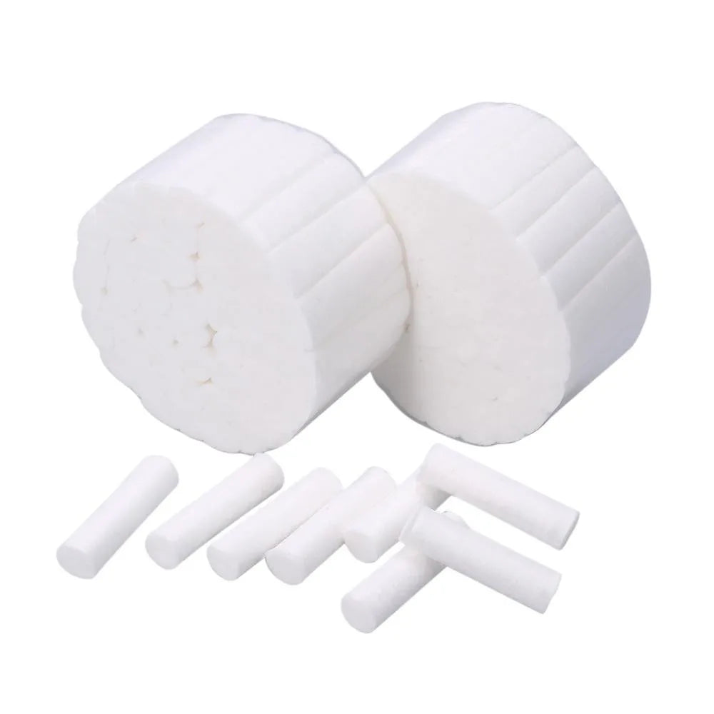 200pcs1000pcs Disposable Dental Medical Surgical Cotton Rolls Tooth Gem High-purity Cotton Roll Dentist Supplies Teeth Whitening