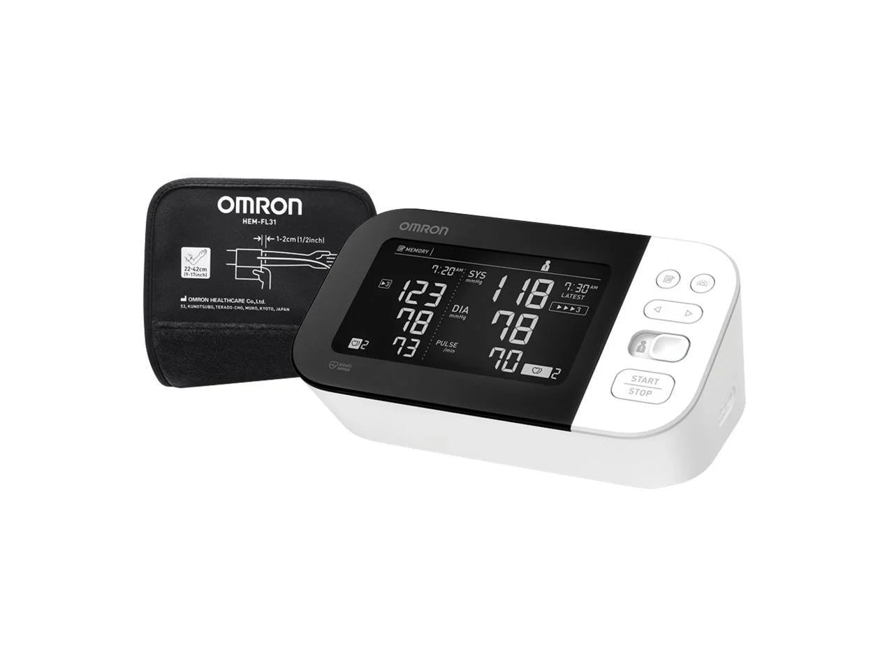 10 Series Wireless Upper Arm Blood Pressure Monitor with Arm Cuff