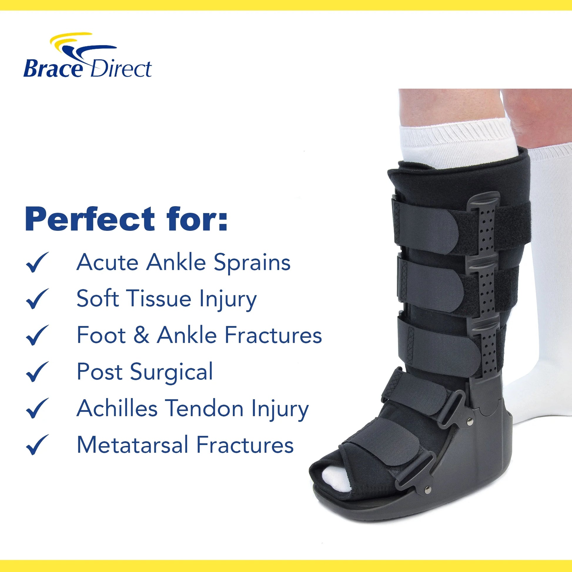 CAM Walker Fracture Boot Tall - Support for Foot and Ankle Injuries