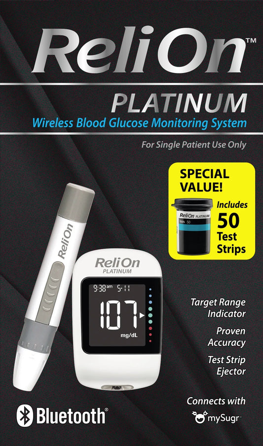 Platinum Blood Glucose Monitoring System