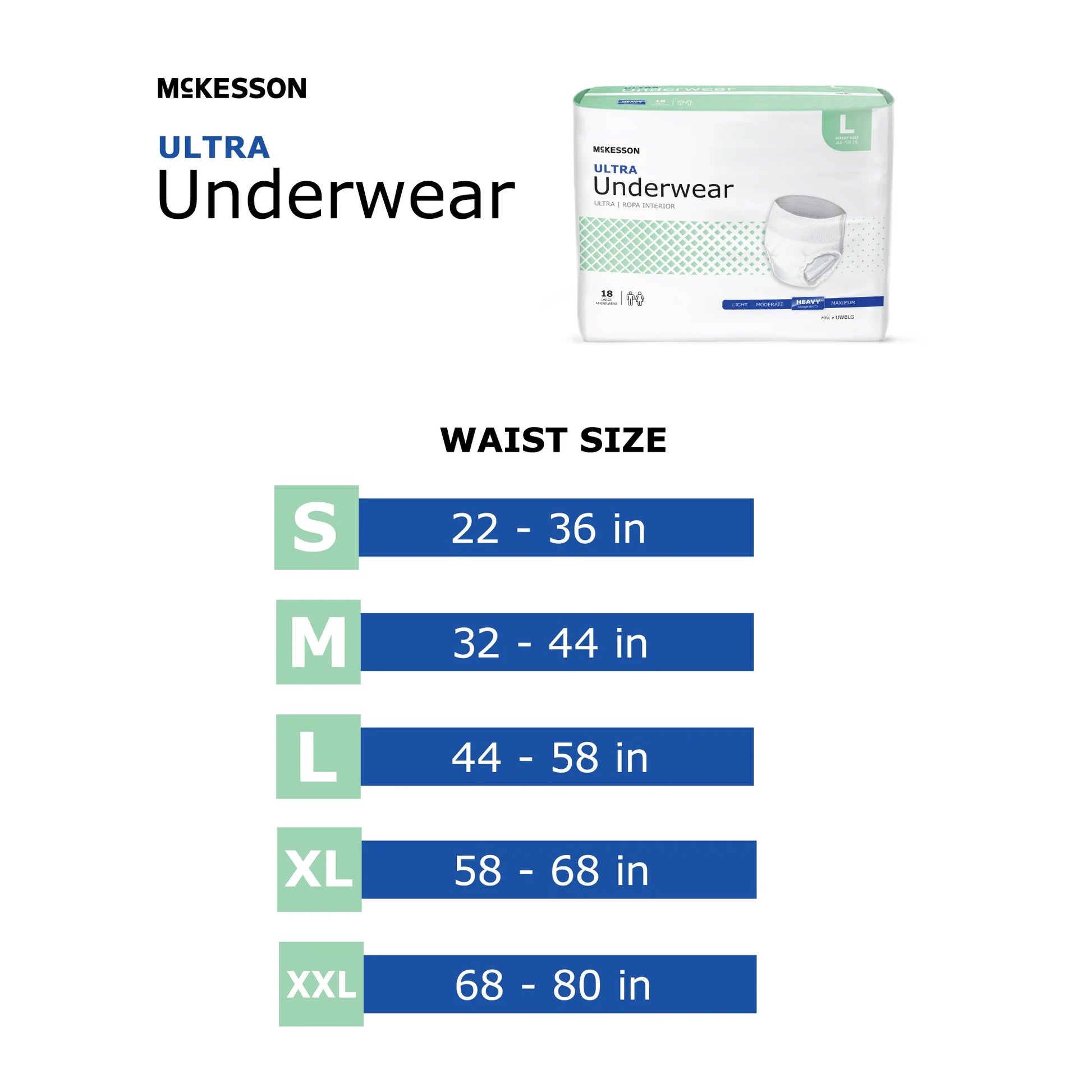 Ultra Underwear, Incontinence, Heavy Absorbency, 2XL, 12 Ct