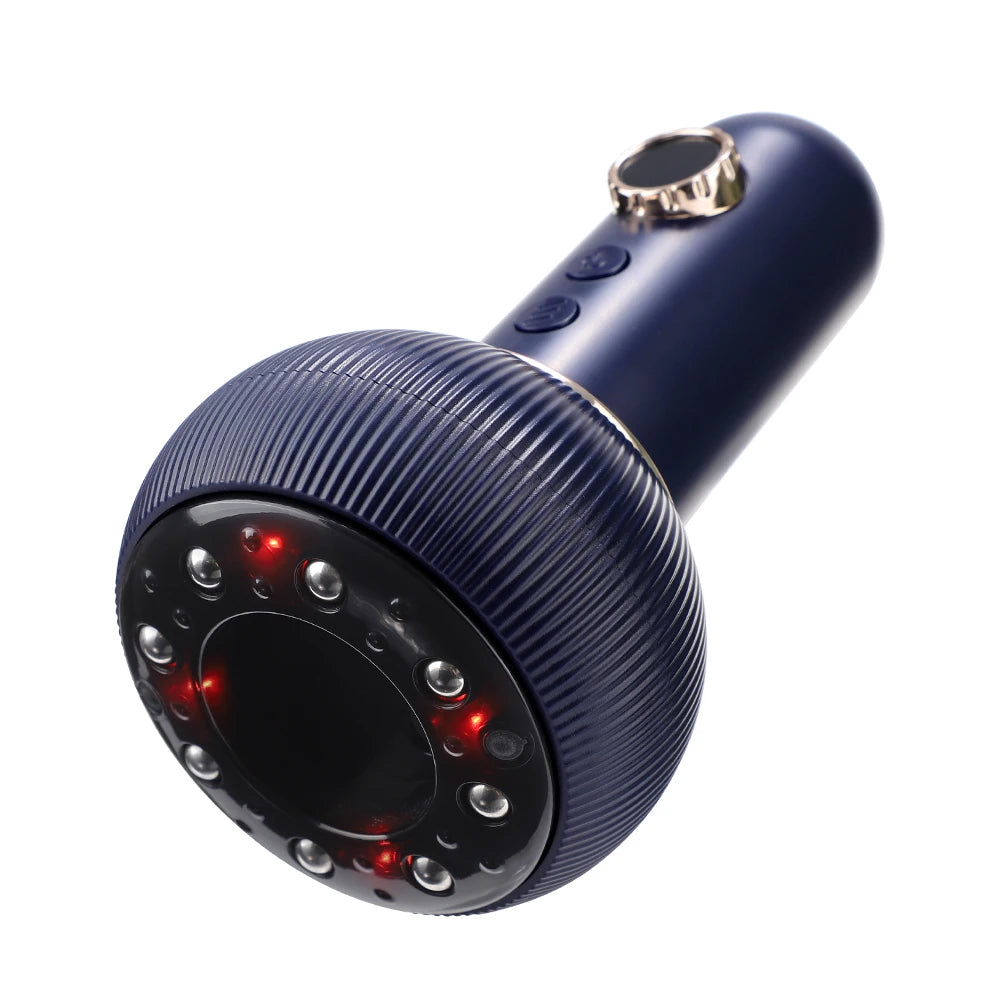 Electric Lymphatic Drainage Machine Meridian Body Massage Brush Microcurrent Anti Cellulite Guasha Physiotherapy Apparatus