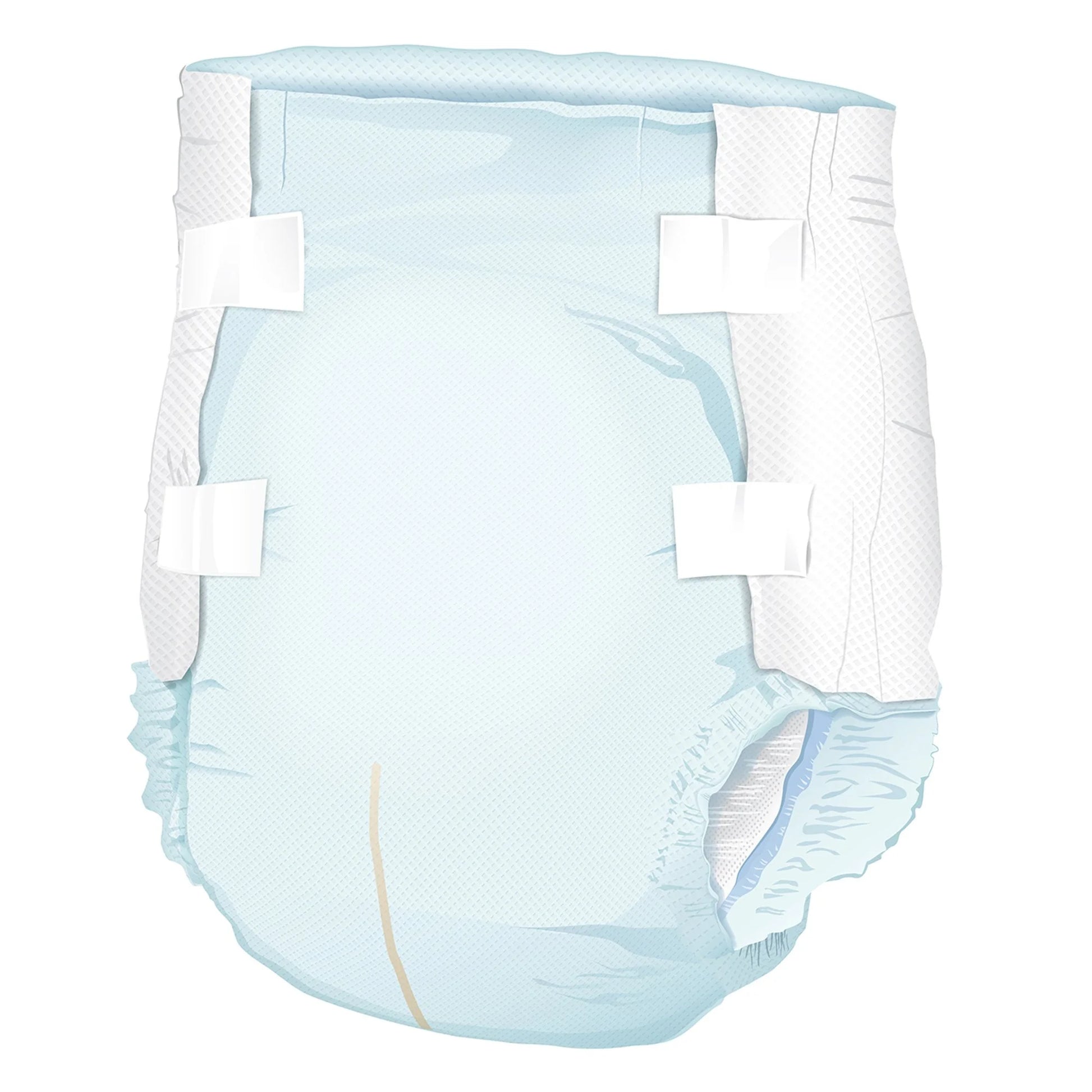 Ultra Incontinence Briefs - Absorbent, Disposable, Unisex - Large, 18 Count, 1 Pack