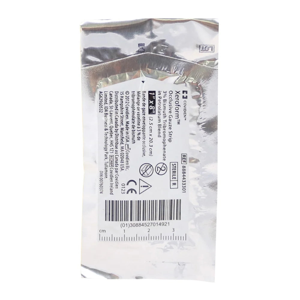 Occlusive Petrolatum Gauze 1" X 8" Strip