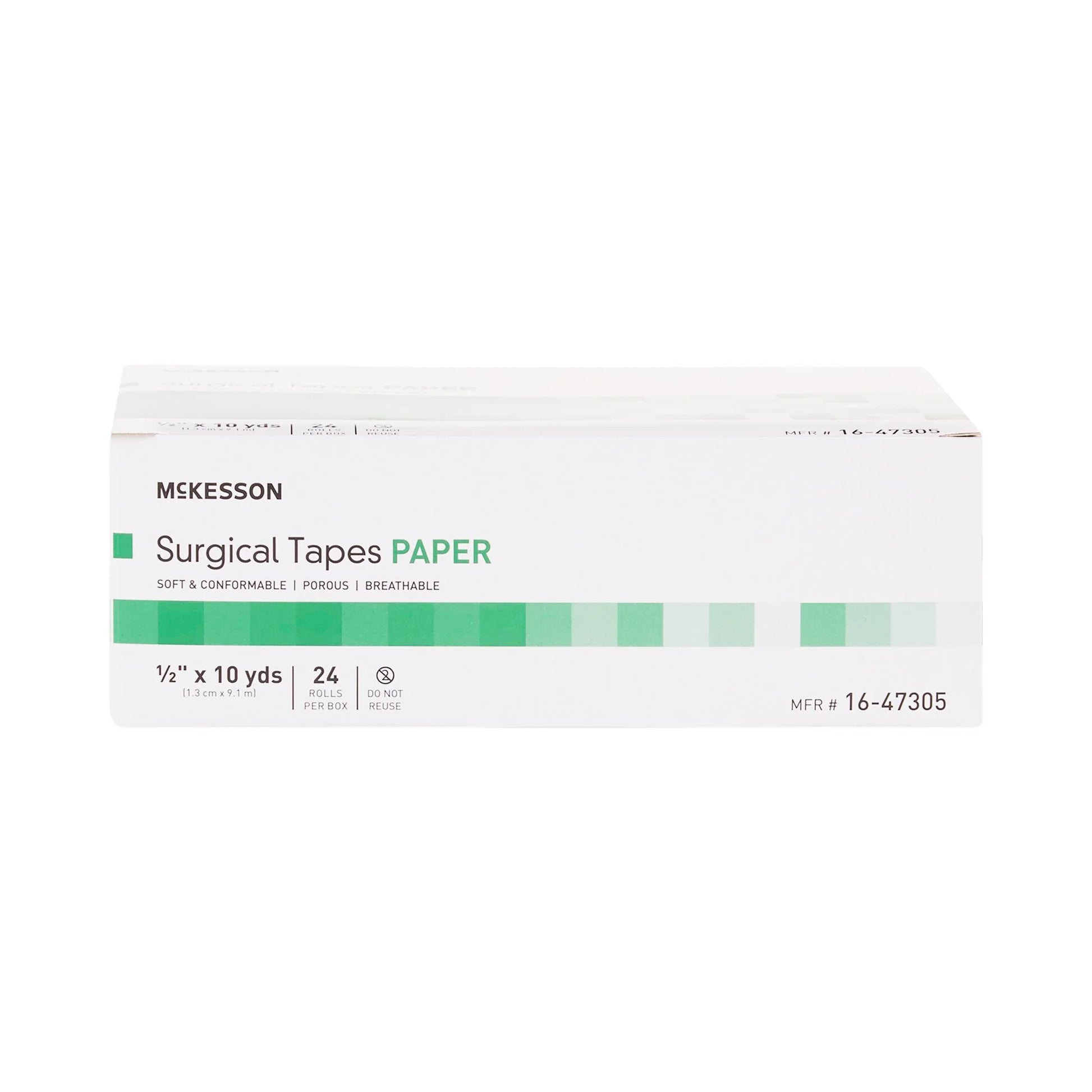 Surgical Tape, Non-Sterile Paper Medical Tape, 1/2 in X 10 Yd, 24 Ct