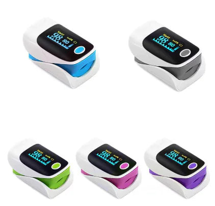 LED Pulse Oximeter Fingertip Blood Oxygen Monitor